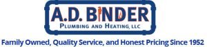 A.D. Binder Plumbing and Heating, LLC - Family Owned, Quality Service, and Honest Pricing Since 1952